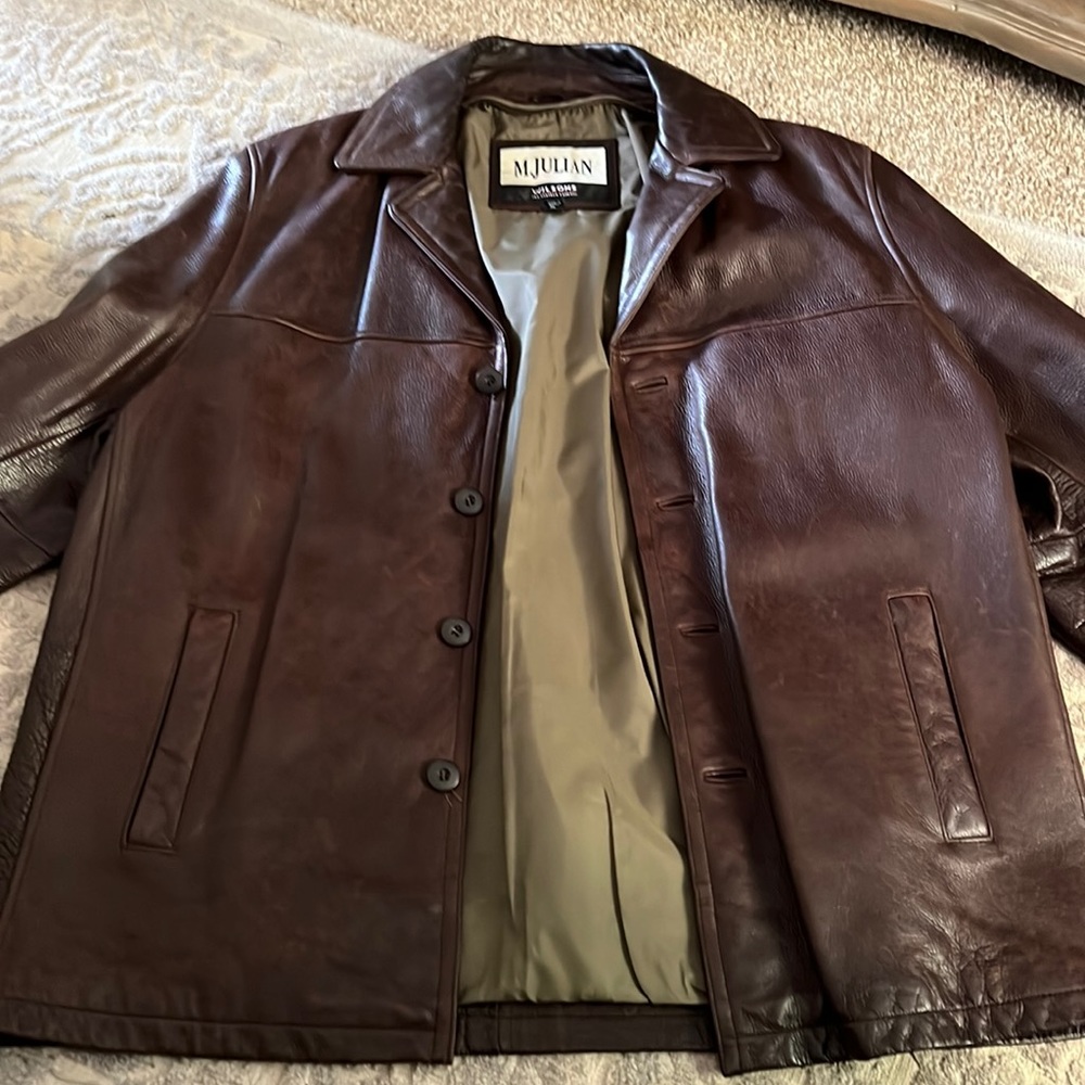COPY - Real nice leather coat